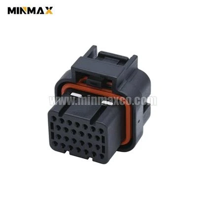 26 Way Female Reliable Electrical Performance Superseal 1.0 ECU Connector 3-1437290-8