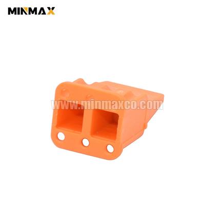 6 Socket DTM Plug Wedgelock WM-6S Orange