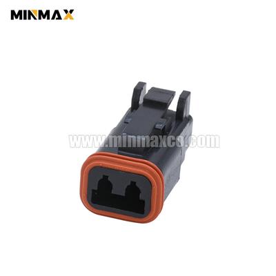 2 Way Female  DT Plug DT06-2S-E004 Black