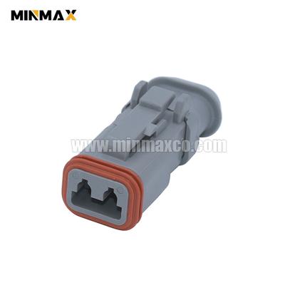 2 Way Female DT Plug DT06-2S-E008 With Long Cap