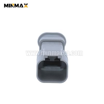 2 Way Male  DT Receptacle DT04-2P-E008 With Long Cap