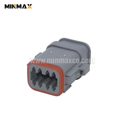 8 Way Female DT Auto Plug DT06-08SA-E008 With Long Cap